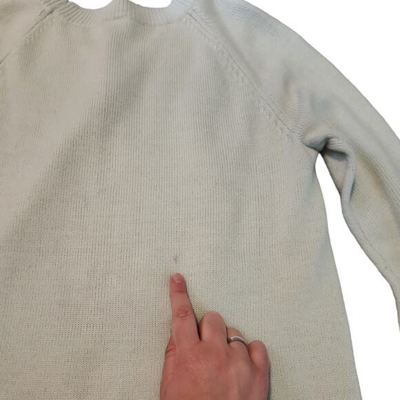 Dolled up Mint with Pastel Pinks and Yellow Sweater Size Large - Picture 6 of 9